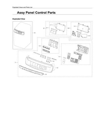 Control panel assy