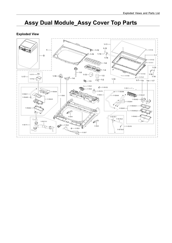 Top cover assy