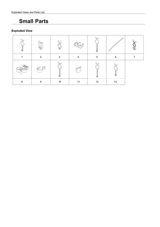 Small parts