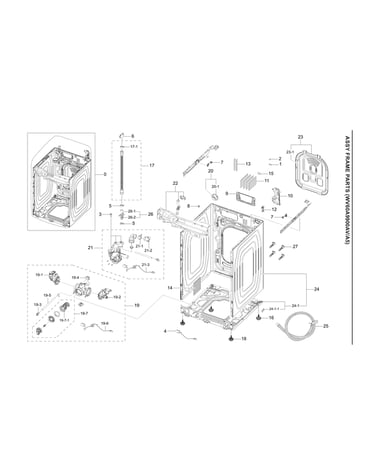 Frame assy