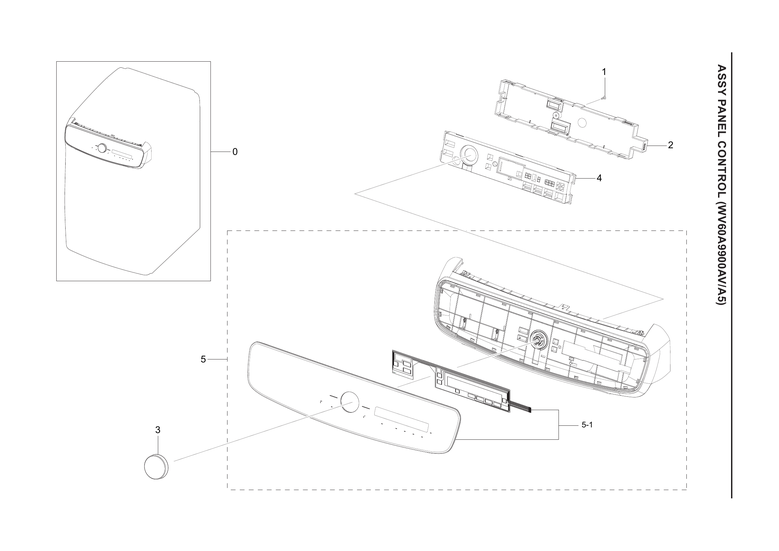 Control panel assy