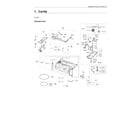 Samsung ME11A7510DS/AA-00 cavity assy diagram