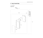 Samsung ME11A7510DS/AA-00 control box assy diagram