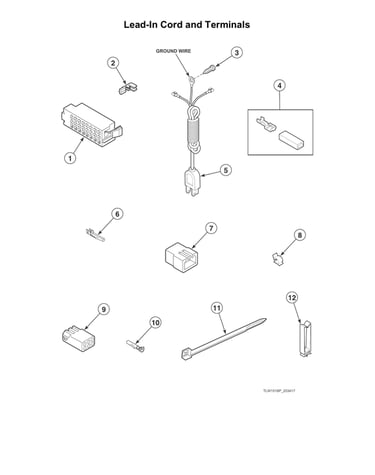 Lead-in cord & terminals