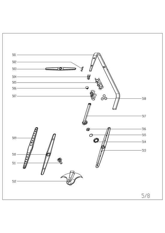 INNER PIPE/SPRAYER SEAT ASSY
