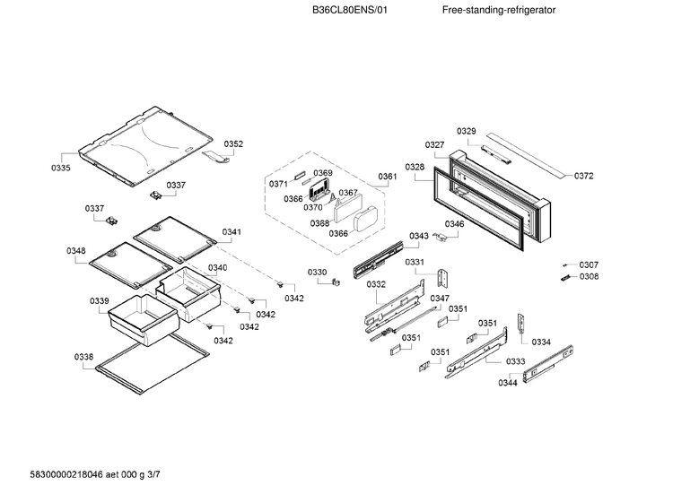 Refrigerator drawers