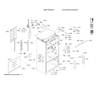 Bosch B36CT80SNS/01 cabinet parts diagram