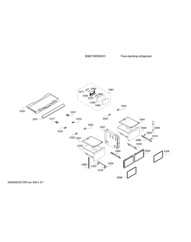 Refrigerator drawers