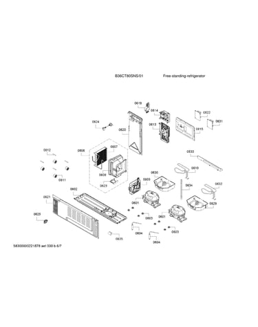 Compressor & condenser parts