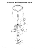 Gearcase, motor & pump