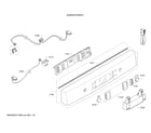 Bosch SHEM3AY55N/01 fascia panel/wire harness/main switch diagram