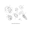 Air filter/cylinder cover/chainsaw brake