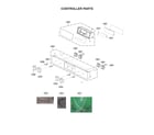LG LSEL6331F/00 controller parts diagram