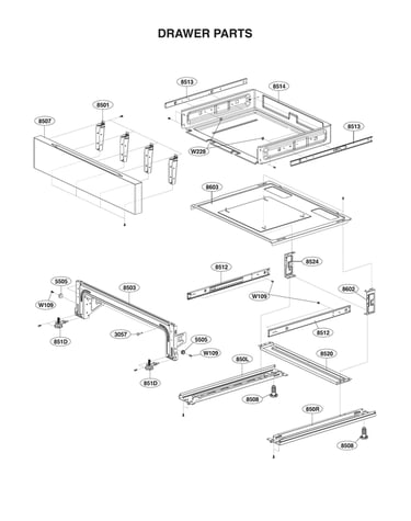 Drawer parts