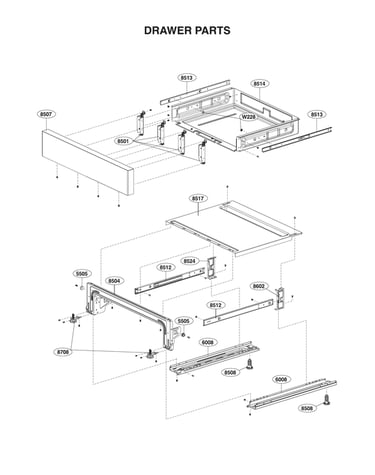 Drawer parts