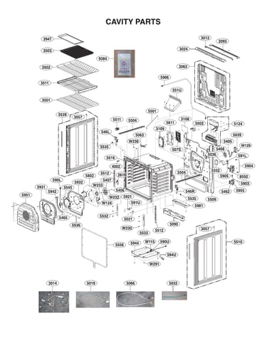 Cavity parts