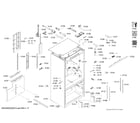 Bosch B36CD50SNS/01 cabinet parts diagram