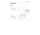 Samsung WE402NE/A3-00 laundry pedestal diagram
