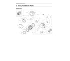 Samsung WF42H5000AW/A2-11 tub & drum parts diagram