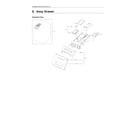 Samsung WF42H5000AW/A2-11 drawer parts diagram