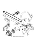 Chain/bar/handle/flywheel