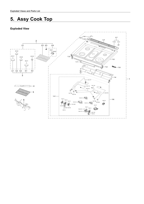 COOKTOP ASSY
