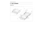 Samsung NX60T8111SS/AA-02 drawer assy diagram
