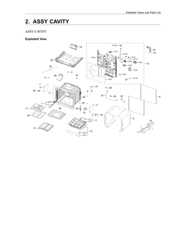 Cavity assy