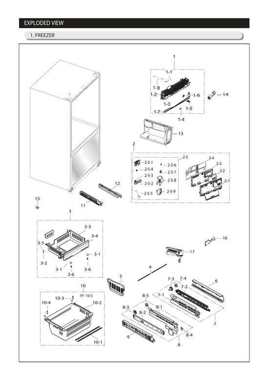 FREEZER PARTS