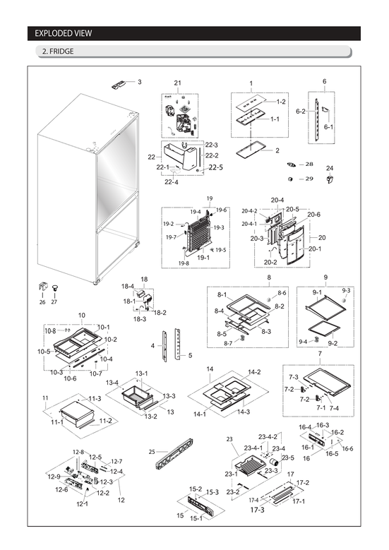 Refrigerator parts