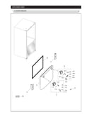Freezer door parts