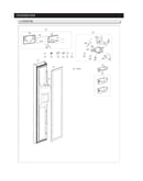Freezer door parts