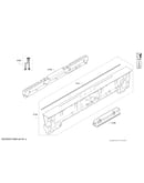 Operating module/facia panel