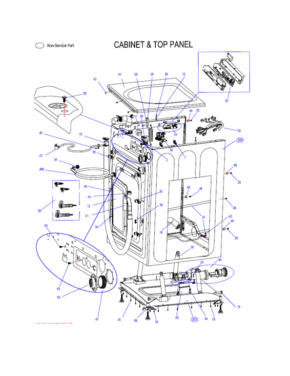 CABINET & TOP PANEL