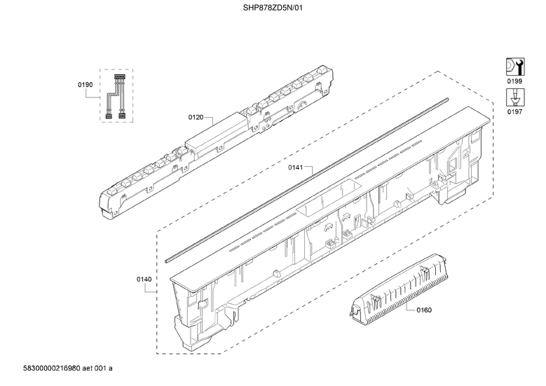 Panel-facia/operating module