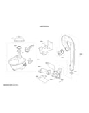 Container/ventilation duct/fan