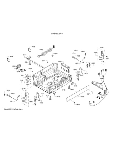 Base/main harness/power cord