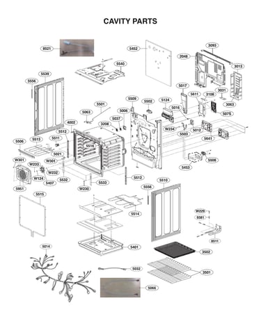 Cavity parts