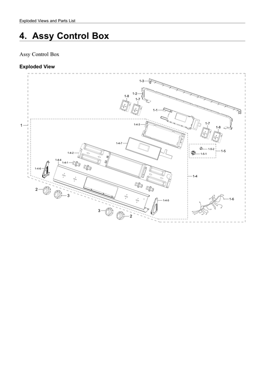 Control box assy