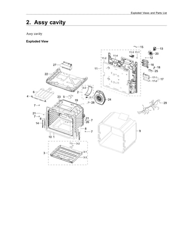 Cavity assy