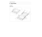Samsung NE63T8311SS/AA-01 drawer assy diagram