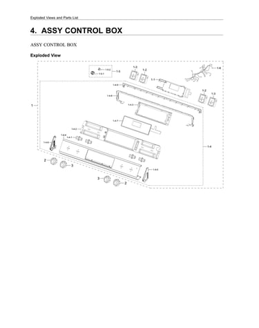Control box assy