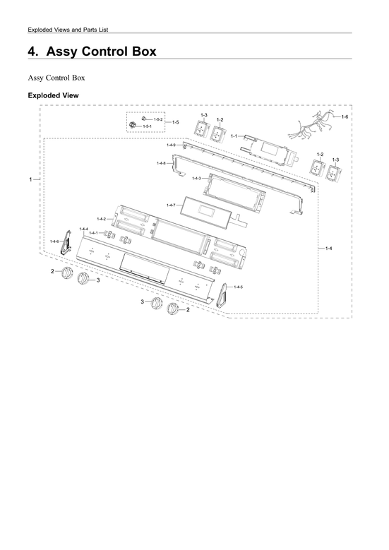 Control box assy