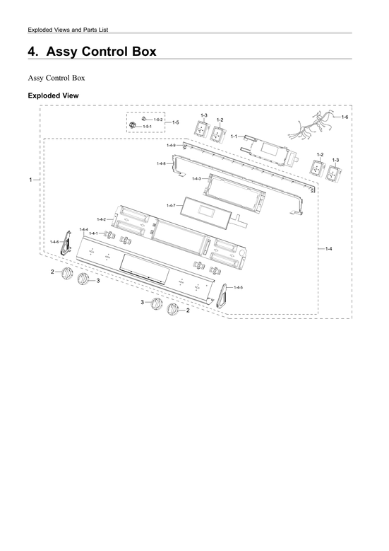 Control box assy