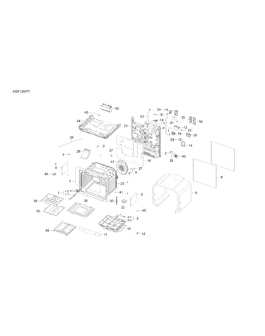 Cavity assy