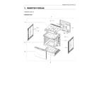 Samsung NX60T8311SS/AA-03 main assy diagram