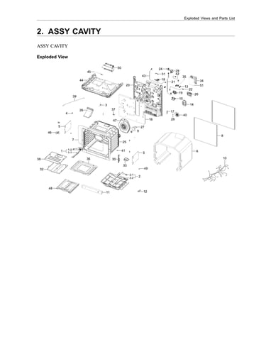 Cavity assy