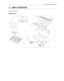 Cooktop assy