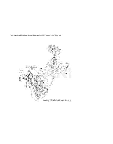 Chute parts