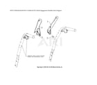 Craftsman CMXGBAM1054543 engagement handles parts diagram
